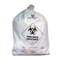Saco de Lixo Branco Infectante 100 L 